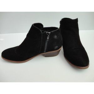 Charlotte Rousse Black Ankle Boots